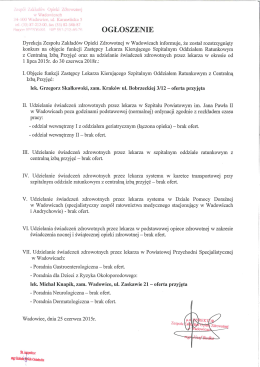 Ham www W .WaW-Mio OGŁOSZENIE