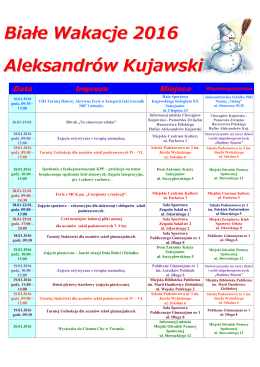 Białe Wakacje 2016 Aleksandrów Kujawski 18