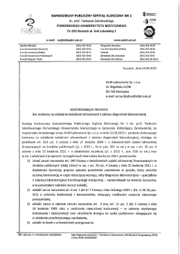 SAMODZIELNY PUBLICZNY SZPITAL KLINICZNY NR 1