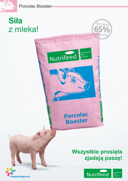 Ulotka Porcolac Booster