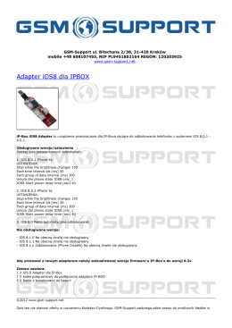 Adapter iOS8 dla IPBOX