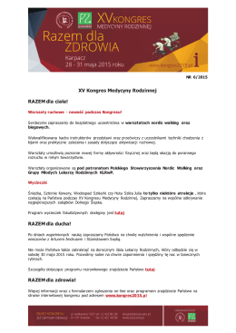 Echo Kongresu Medycyny Rodzinnej