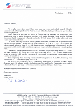 Pobierz list od Dyrektora Oddziału