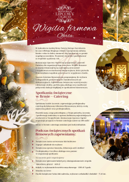Pobierz ofertę Wigilii Firmowej (plik PDF)