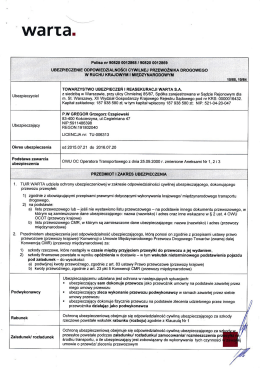 Ubezpieczenie od odpowiedzialności cywilnej