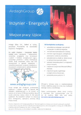 Miejsce pracy: Ujście