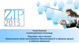Pobierz prezentację - Konferencja ZIP 2015