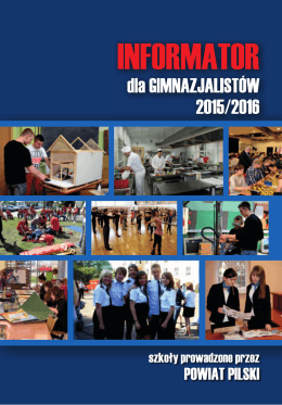 Informator 2015 - Starostwo Powiatowe w Pile