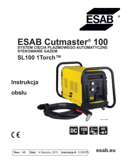 ESAB Cutmaster® 100 - ESAB Welding & Cutting Products