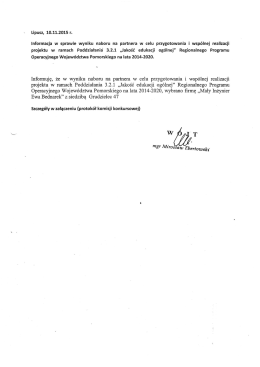 Lipusz, 10.11.2015 r.