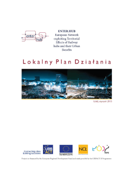 Lokalny Plan Działania - Nowe Centrum Łodzi