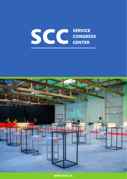 Sprawdź naszą ofertę - SCC | Service Congress Center