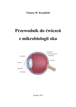 Przewodnik do ćwiczeń z mikrobiologii oka