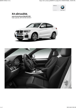 BMW HTML5 CCL https://h5vco.bmw.pl/BMW/#/config/XX11