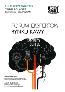 Szczegółowy program i informacje o prelegentach