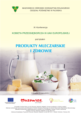 Produkty mleczarskie i zdrowie