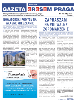 Gazeta eReSeM PRAGA - nr 02/2015