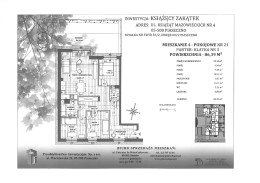 Mieszkanie na parterze pow. 86.39m2 z ogródkiem