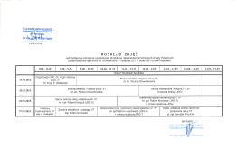 Plan zajęć kursu podstawowego strażak&oacute;w ratownik&oacute;w OSP