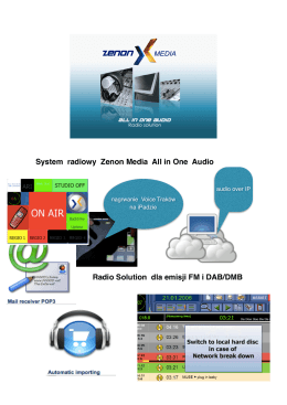 System radiowy Zenon Media All in One Audio Radio