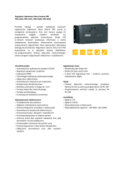 Regulator ładowania Steca Solarix PRS - Selfa-PV