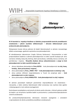 Artykuł - Obrusy "plamoodporne". (format: PDF, rozmiar: 646 KB)