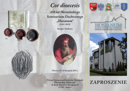 Cor dioecesis - Hosianum, Wyższe Seminarium Duchowne