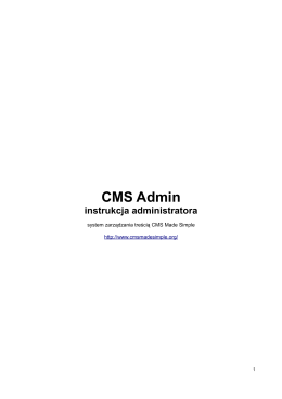 CMS Admin