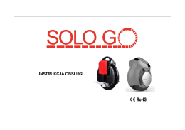 Instrukcja obsługi monocykla SoloGo