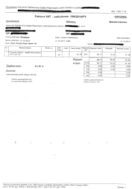 Wystawcaí Komornik SądOWy Przy Sądzie Rejonowym Lublin