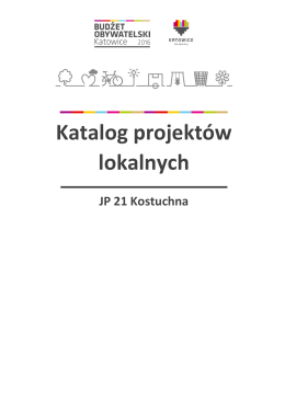 Katalog projektów lokalnych