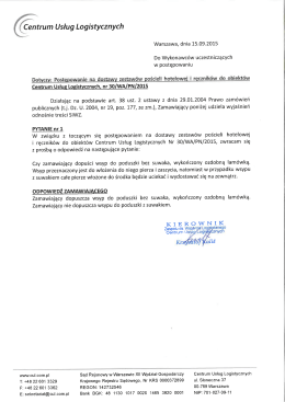 Gentrum Usług Logistycznych