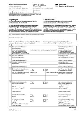 A6208 Internetformular Deutsche Rentenversicherung