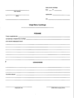 Cechy dowodu osobistego Seria Nr