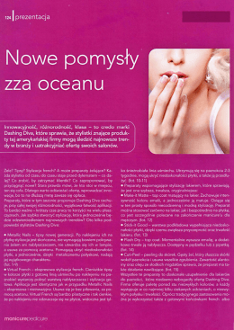 nowe pomysły zza oceanu