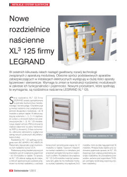 Nowe rozdzielnice naścienne XL3 125 firmy LEGRAND