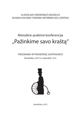 Atsisiųsti PDF - Vladislavo Sirokomlės muziejus