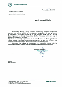 szkoły wg rozdzielnika