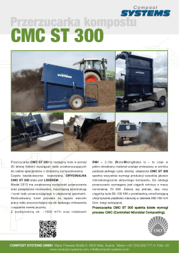 CMC ST 300 - Compost Systems