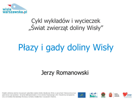 prezentacja  „Płazy i gady doliny Wisły”