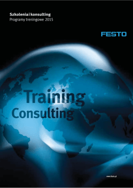 Szkolenia i konsulting Programy treningowe 2015