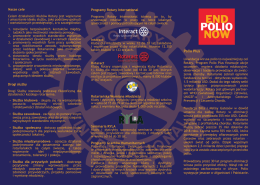 Celem działalności Klubów Rotary jest wspieranie