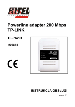 Powerline adapter 200 Mbps