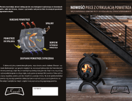 ogrzane powietrze spaliny