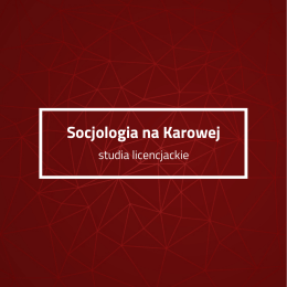 Socjologia na Karowej - Instytut Socjologii UW