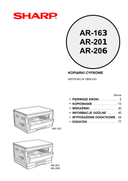 AR-163/201/206 Operation-Manual PL