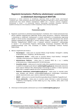 Kliknij aby pobrać regulamin (format PDF). - Platforma e