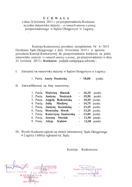 Uchwała z dnia 24 kwietnia 2015 r.
