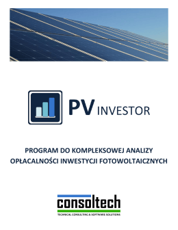 consoltech - PV investor