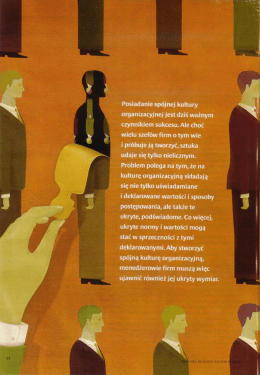Jak odkryć ukryty wymiar kultury organizacyjnej